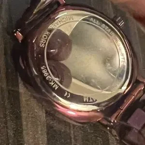 Michael Kors Womens Pave Bracelet Watch/Plum MK3965 Michael Kors Purple Wristwatches for sale - eBay main image 4
